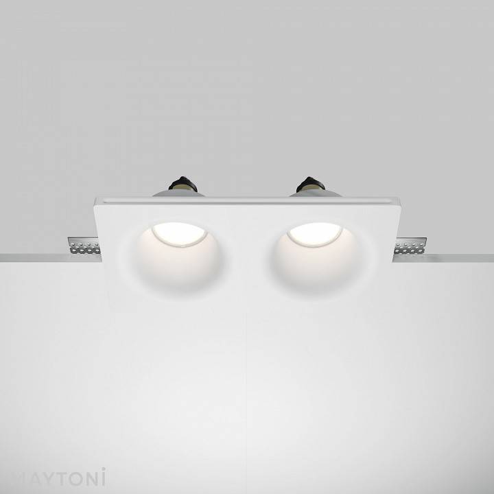 Встраиваемый светильник Maytoni Gyps Modern DL002-DW-02-W