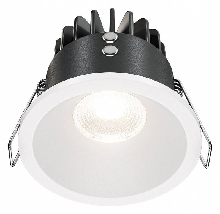 Встраиваемый светильник Maytoni Zoom 6 Вт 3000 K диммируемый белый DL034-01-06W3K-D-W