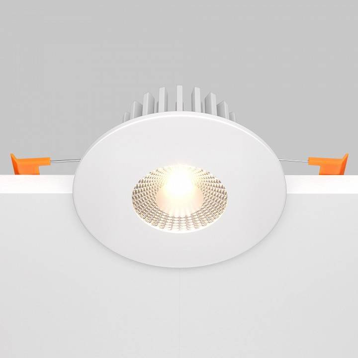 Встраиваемый светильник Maytoni Zen 7 Вт белый DL038-2-L7W