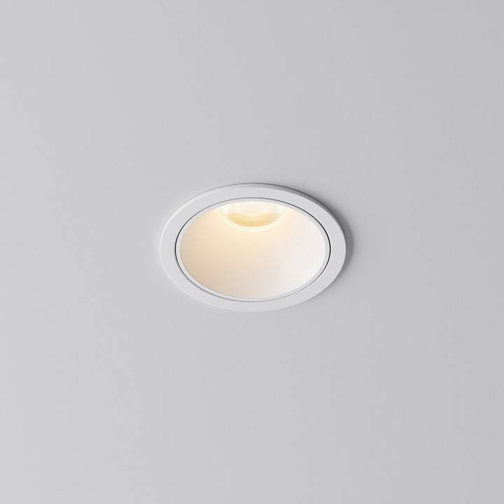 Встраиваемый светильник Maytoni Alfa LED DL043-01-10W2.7K-RD-W