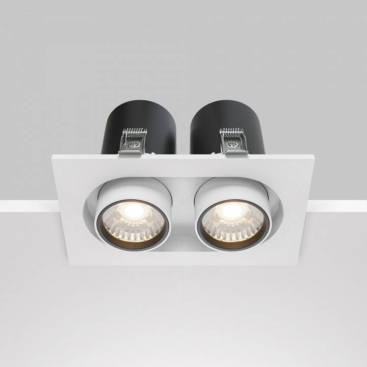 Встраиваемый светильник на штанге Maytoni Hidden DL045-02-10W4K-W