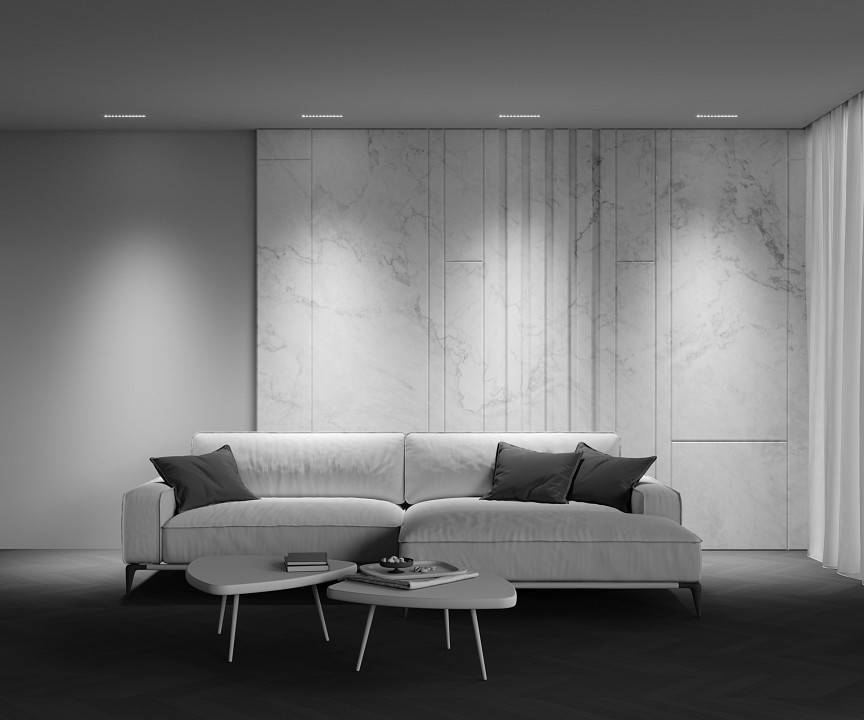 Встраиваемый светильник Maytoni Points 20 Вт 3000-6000 K DL065-20W3-6K-TRS-B