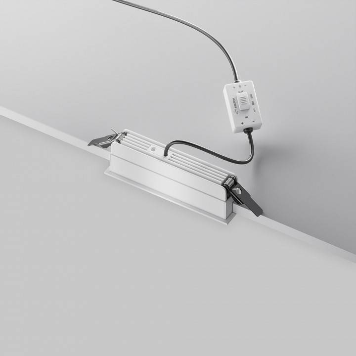 Встраиваемый светильник Maytoni Parete DL100-6W2.7-3-4K-W