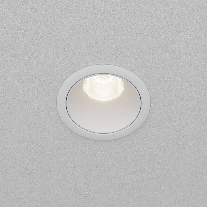 Встраиваемый светильник Maytoni Dip 10 Вт 4000 К белый DL115-10W-4K-W