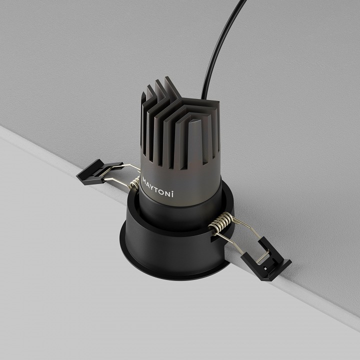 Встраиваемый светильник Maytoni  DL116-10W-3K-B