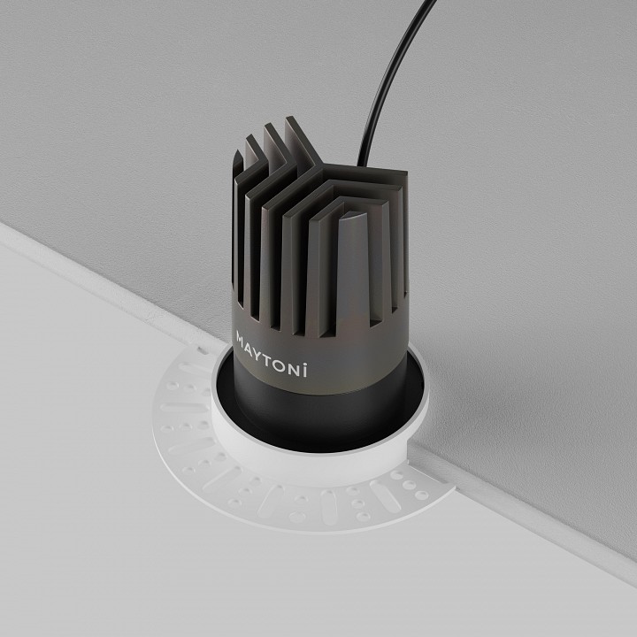 Встраиваемый светильник Maytoni  DL121-15W-3K-TRS-B