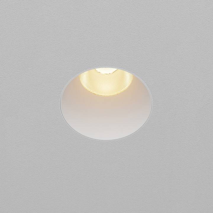 Встраиваемый светильник Maytoni Dip DL122-15W-2.7K-TRS-W