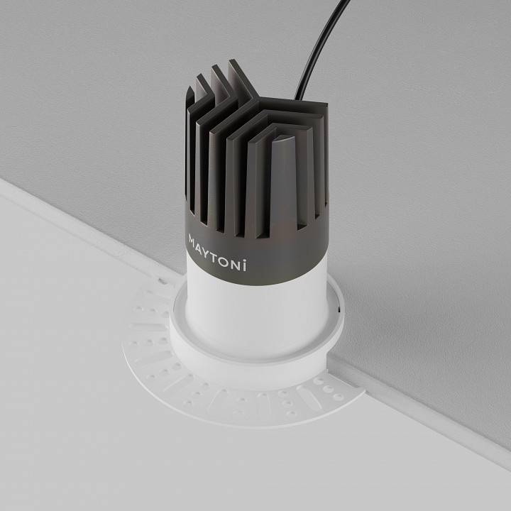 Встраиваемый светильник Maytoni  DL122-15W-3K-TRS-W