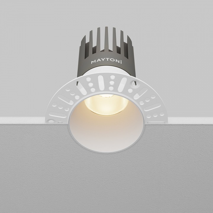 Встраиваемый светильник Maytoni  DL122-15W-3K-TRS-W
