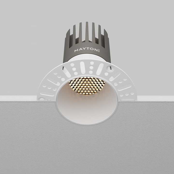 Встраиваемый светильник Maytoni  DL122-15W-3K-TRS-W