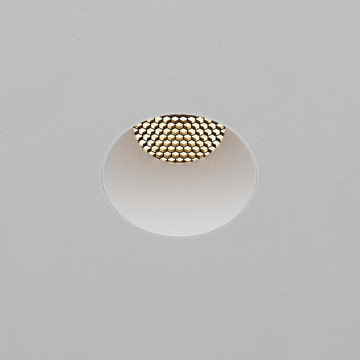 Встраиваемый светильник Maytoni  DL122-15W-3K-TRS-W