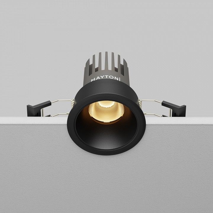 Встраиваемый светильник Maytoni Technical Dip DL123-10W-2.7K-B