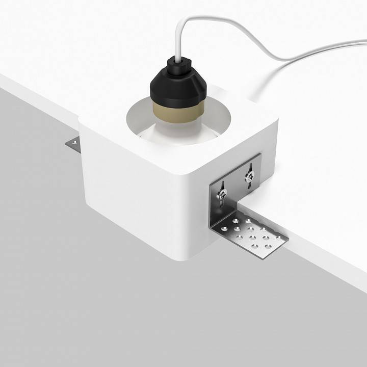 Встраиваемый светильник Maytoni Gyps Modern DL123-GU10-01-W