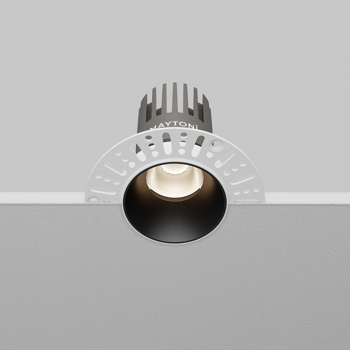 Встраиваемый светильник Maytoni  DL124-10W-4K-TRS-B