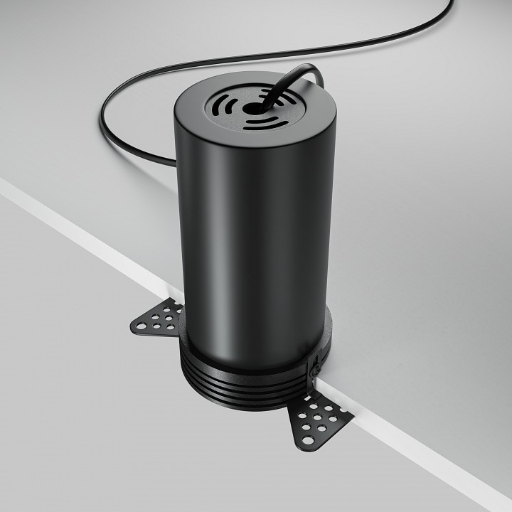 Встраиваемый светильник Maytoni  DL125-L12-4K-TRS-B