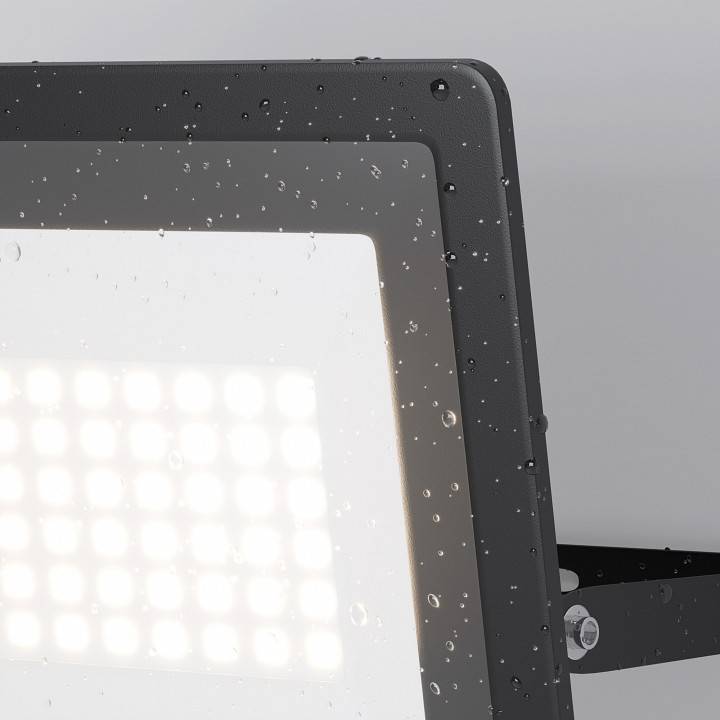 Прожектор светодиодный Maytoni Flood 50 Вт 6000 К с датчиком движения FL001-L50B6KSR