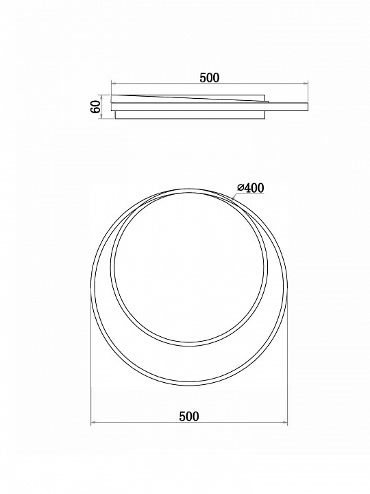 Накладной светильник Freya  FR10032CL-L98W