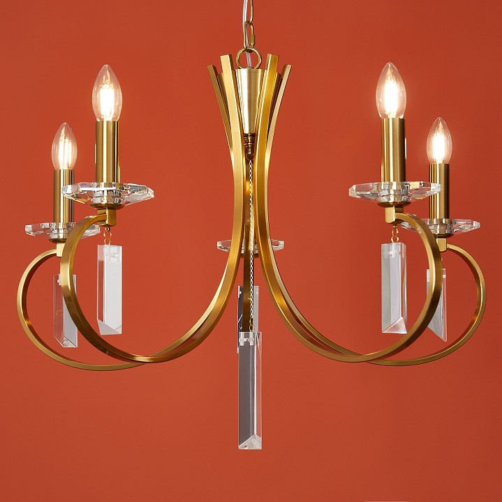 Подвесная люстра Freya Harvest FR2040PL-05BS