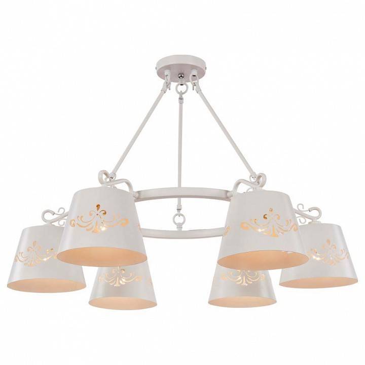 Подвесная люстра Freya Aurora 6 ламп FR2259-PL-06-W