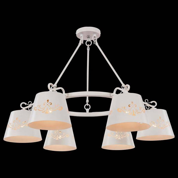 Подвесная люстра Freya Aurora 6 ламп FR2259-PL-06-W