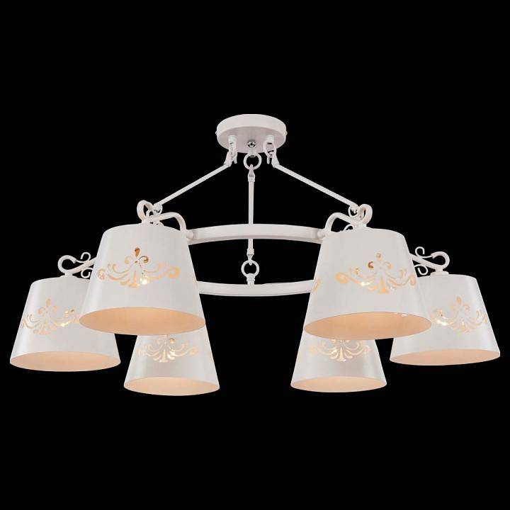 Подвесная люстра Freya Aurora 6 ламп FR2259-PL-06-W