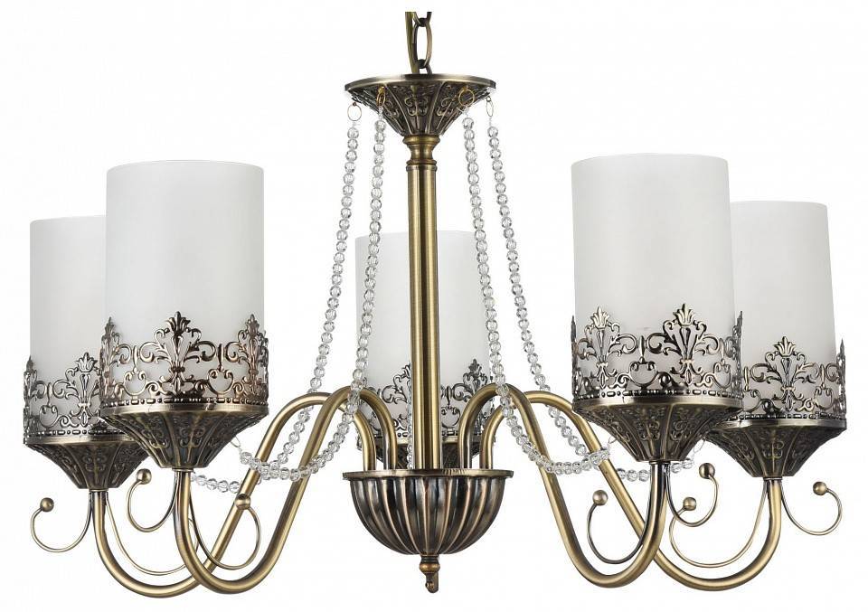 Подвесная люстра Freya Sherborne 5 ламп FR2563-PL-05-BZ