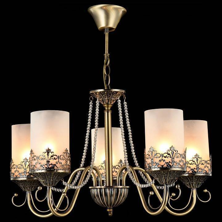 Подвесная люстра Freya Sherborne 5 ламп FR2563-PL-05-BZ