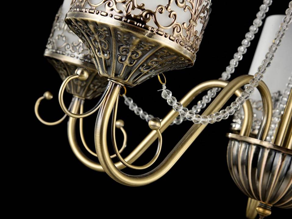 Подвесная люстра Freya Sherborne 5 ламп FR2563-PL-05-BZ