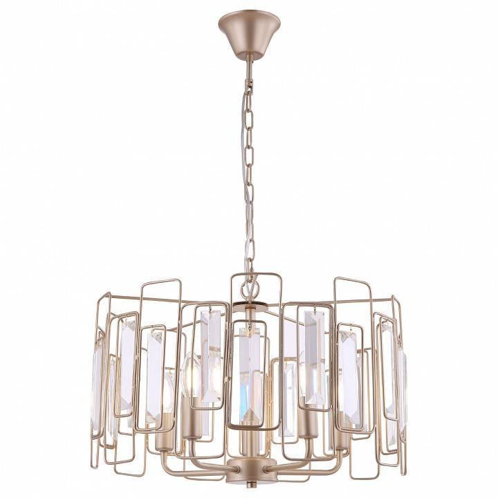 Подвесной светильник Freya Rowena 5 ламп FR5045PL-05G