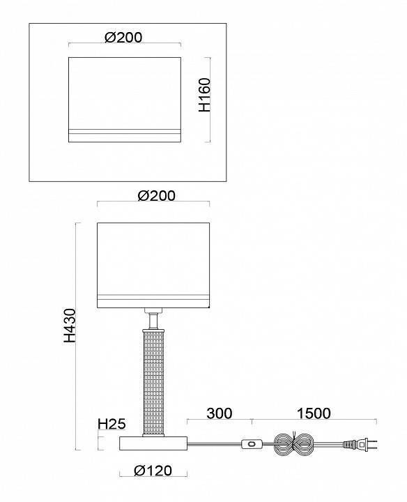Настольная лампа Freya Albero FR5108TL-01N