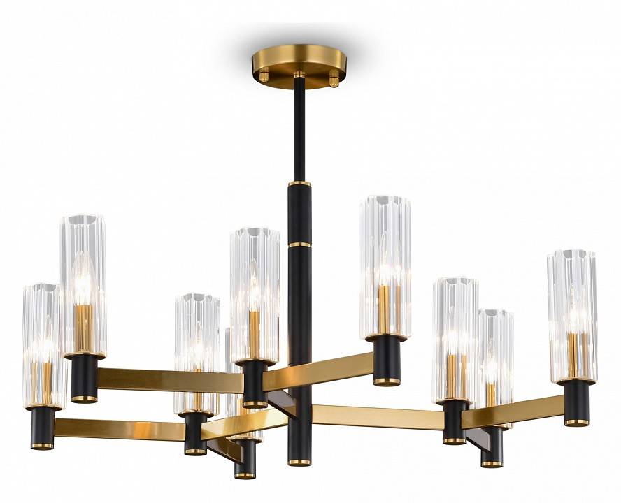 Люстра на штанге Freya Ambra 9 ламп FR5167PL-09BS