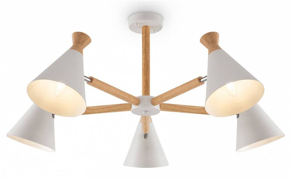 Люстра на штанге Freya Rise 5 ламп FR5169PL-05W