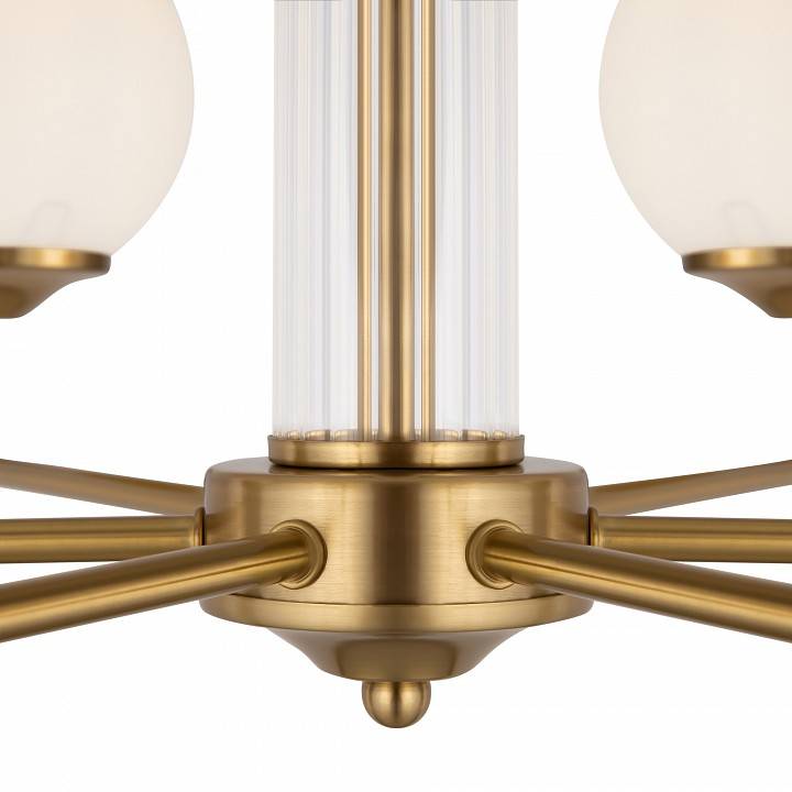 Люстра на штанге Freya Bolas 6 ламп FR5185PL-06BS