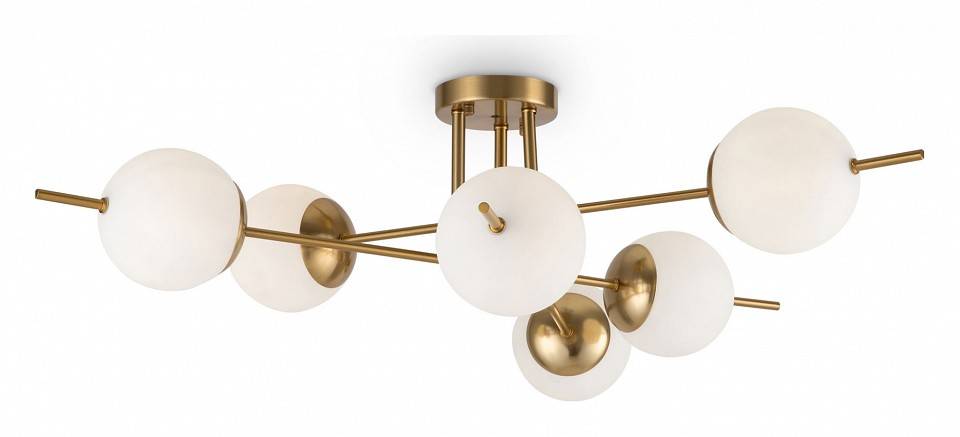 Люстра на штанге Freya Damask 6 ламп FR5205PL-06BS