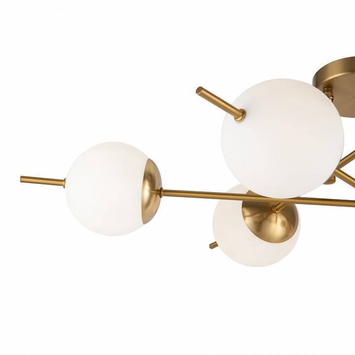 Люстра на штанге Freya Damask 6 ламп FR5205PL-06BS