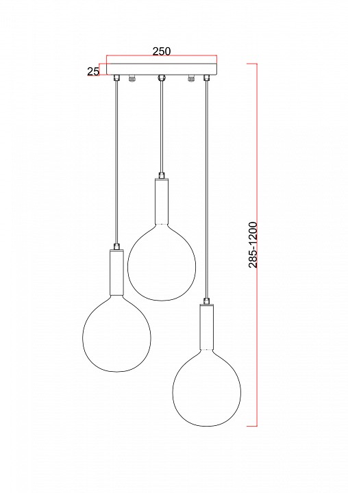 Подвесной светильник Freya Sway FR5269PL-03BZ1