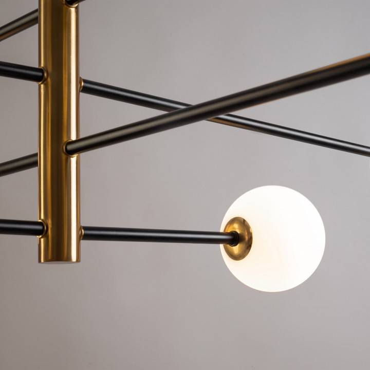 Люстра на штанге Freya Sphirity FR5376CL-08B