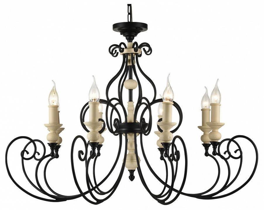 Подвесная люстра Maytoni Karina 8 ламп H631-PL-08-B