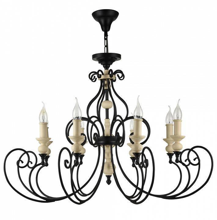 Подвесная люстра Maytoni Karina 8 ламп H631-PL-08-B