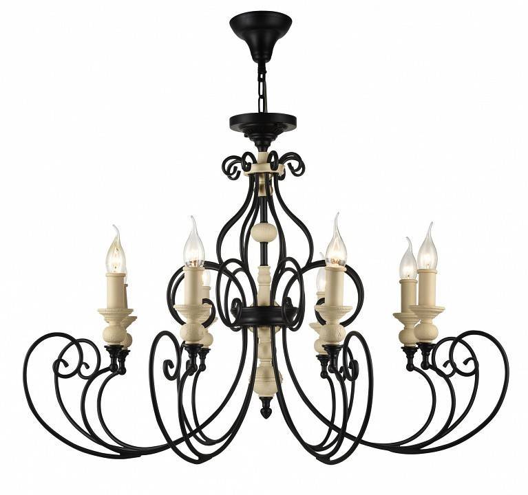 Подвесная люстра Maytoni Karina 8 ламп H631-PL-08-B