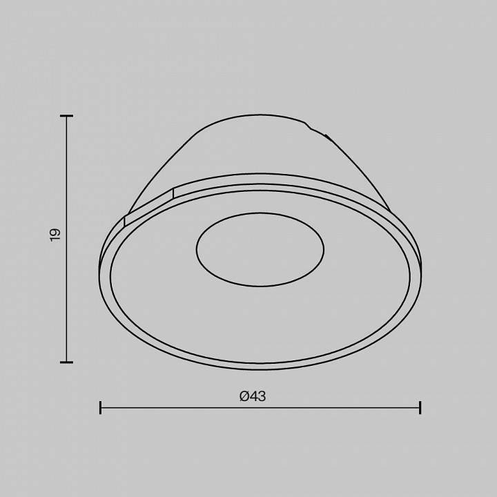 Линза Maytoni Accessories LensCD43-15