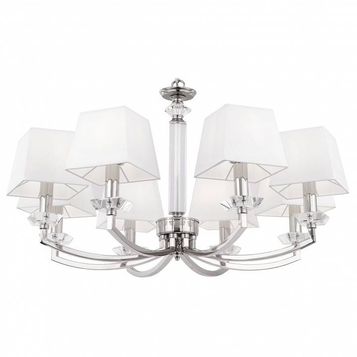 Подвесная люстра Maytoni Chandler 8 ламп Хром MOD019PL-08CH