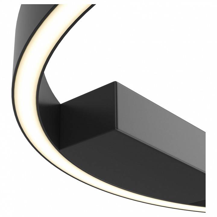 Накладной светильник Maytoni Rim 25 Вт 4000 К черный MOD058CL-L25B4K