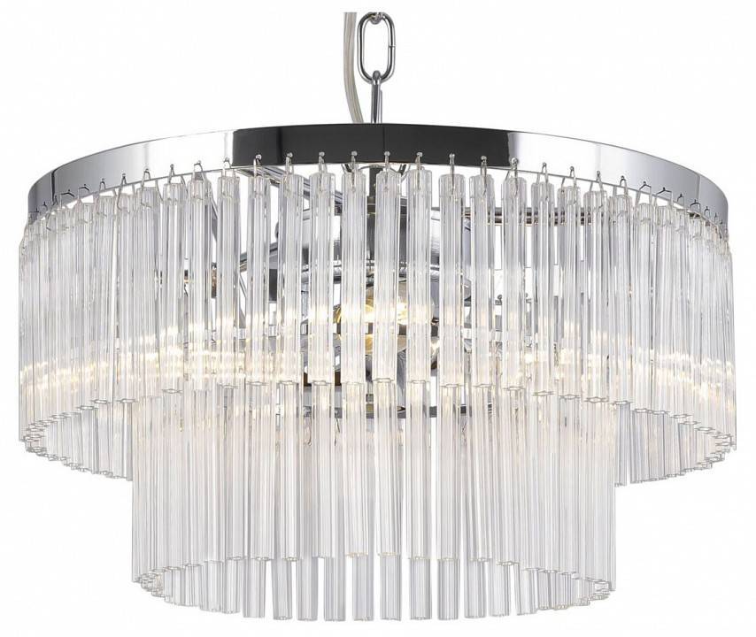 Подвесная люстра Maytoni Colonne 4 лампы Хром MOD093PL-04CH