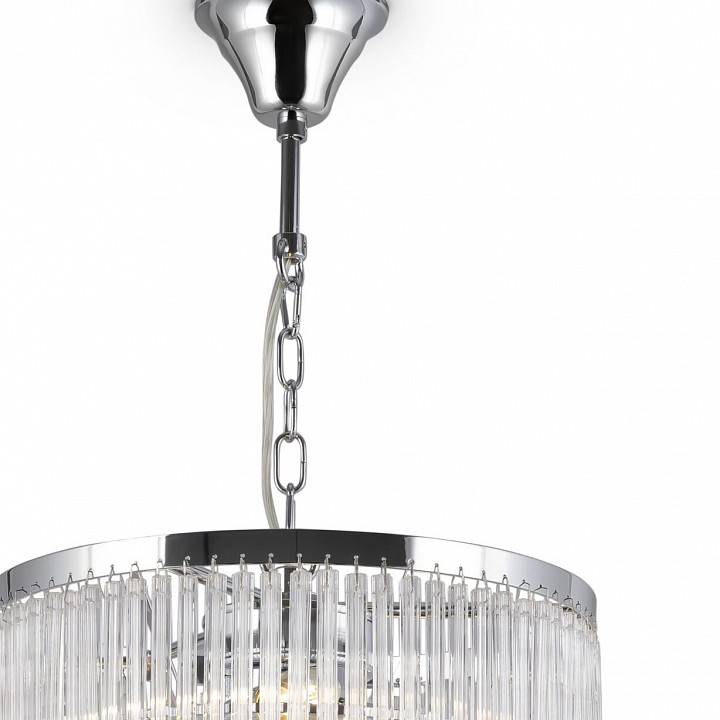 Подвесная люстра Maytoni Colonne 4 лампы Хром MOD093PL-04CH