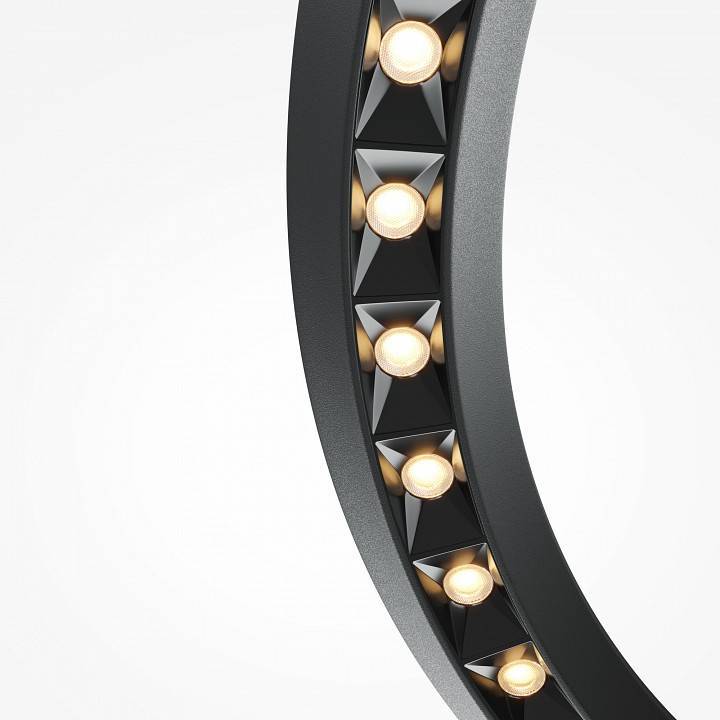 Подвесной светильник Maytoni Motion 20 Вт 3000K черный MOD276PL-L20B3K