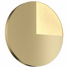 Накладной светильник Maytoni Jupiter LED 12 Вт латунь MOD320WL-L12BS3K