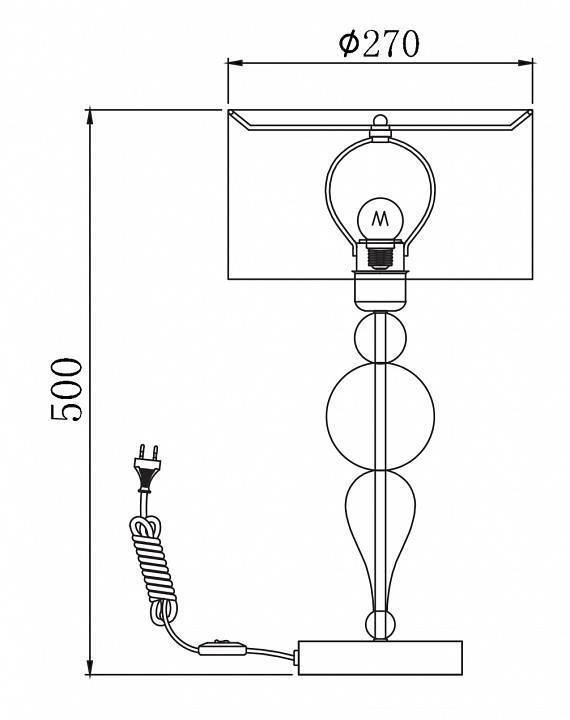 Настольная лампа Maytoni Bubble Dreams MOD603-11-N
