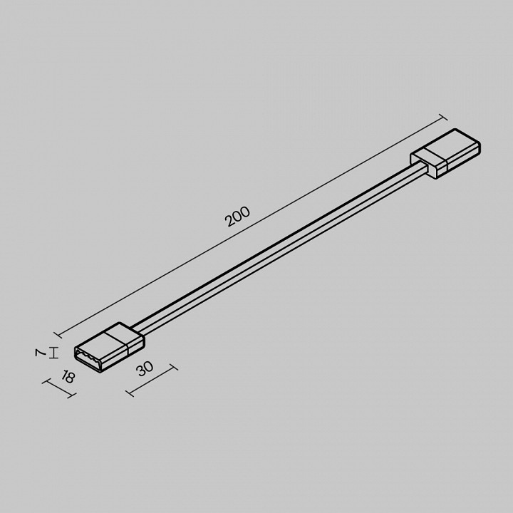 Соединитель гибкий для треков Maytoni O-TR002-SC
