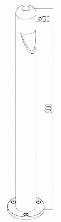 Уличный наземный светильник Maytoni Hagen O423FL-L5GF